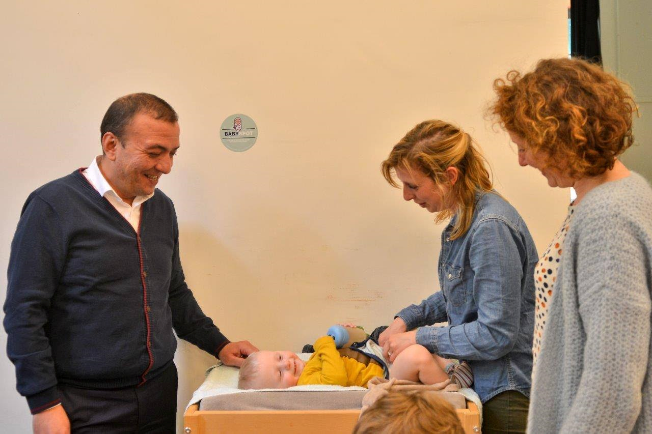 Resul Tapmaz Gentâ€™te â€˜babyspotsâ€™ tanıtımını yaptı