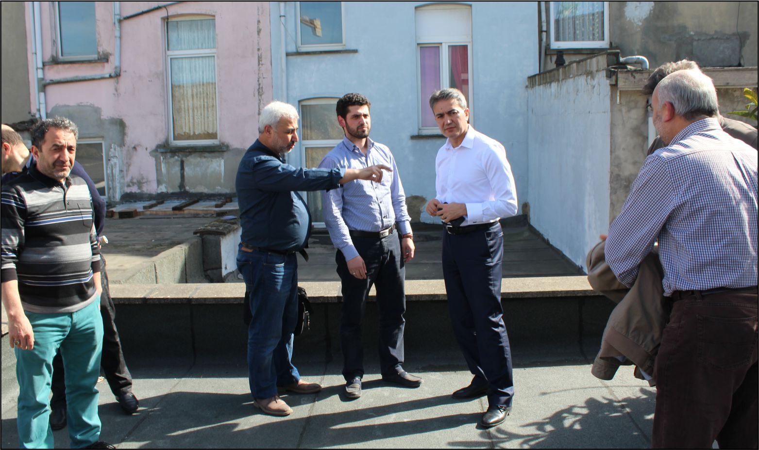 BAŞKAN KIR’DAN, BRÜKSEL EHLİBEYT CAMİİ İNŞAATINA ZİYARET