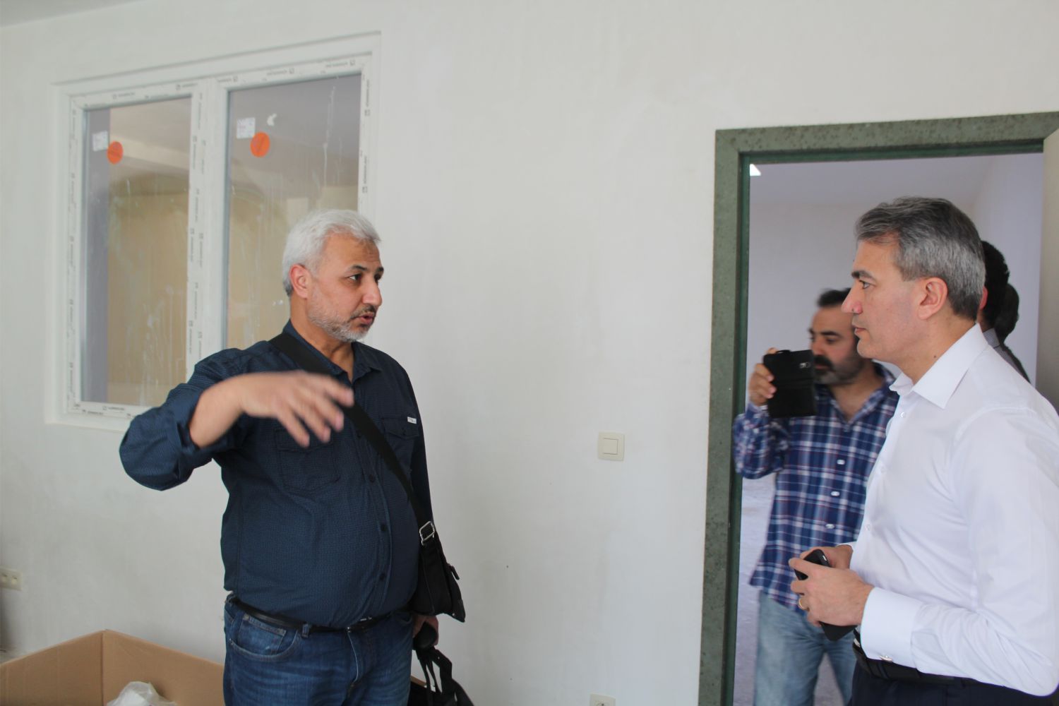 BAŞKAN KIR’DAN, BRÜKSEL EHLİBEYT CAMİİ İNŞAATINA ZİYARET
