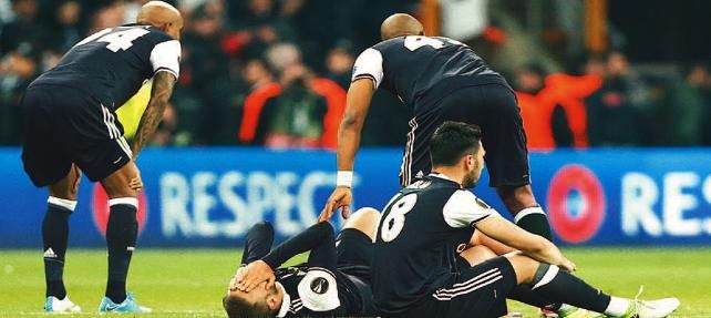 Beşiktaş UEFA Avrupa Ligi'ne veda etti
