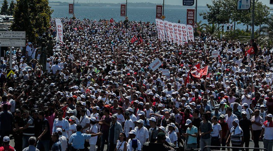 Adalet yürüyüşünde yirmi beşinci ve son gün