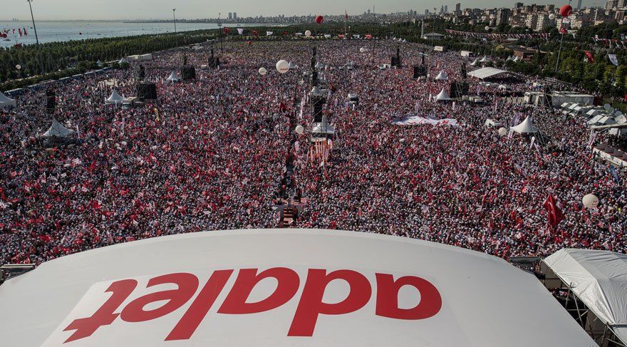 İki milyon aşkın kişinin katıldığı Maltepe mitinginde Kılıçdaroğlu'ndan 'Adalet için 10 maddelik manifesto'