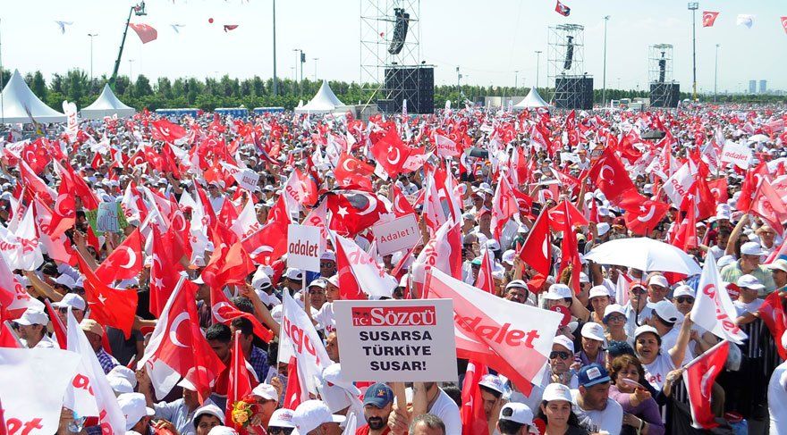 İki milyon aşkın kişinin katıldığı Maltepe mitinginde Kılıçdaroğlu'ndan 'Adalet için 10 maddelik manifesto'