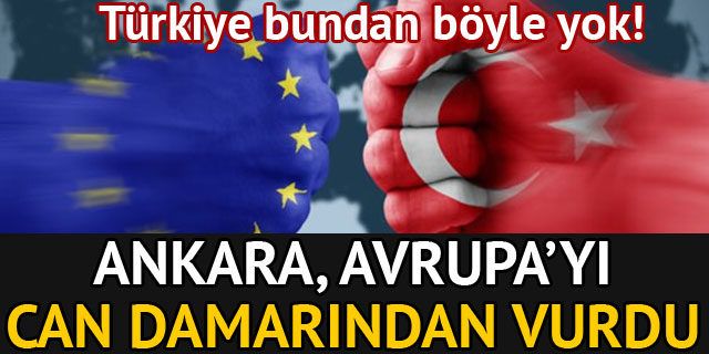 Ankara-Strasbourg hattında gerilim