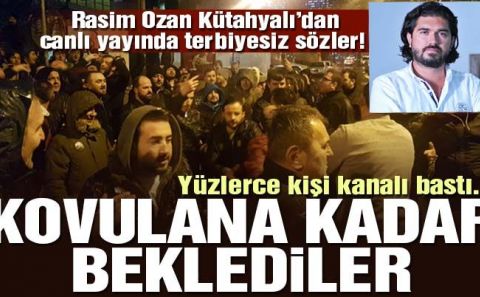 Yüzlerce kişi kanalı bastı! Beyaz TVâ€™den Rasim Ozan Kütahyalı kararı: Kovuldu!