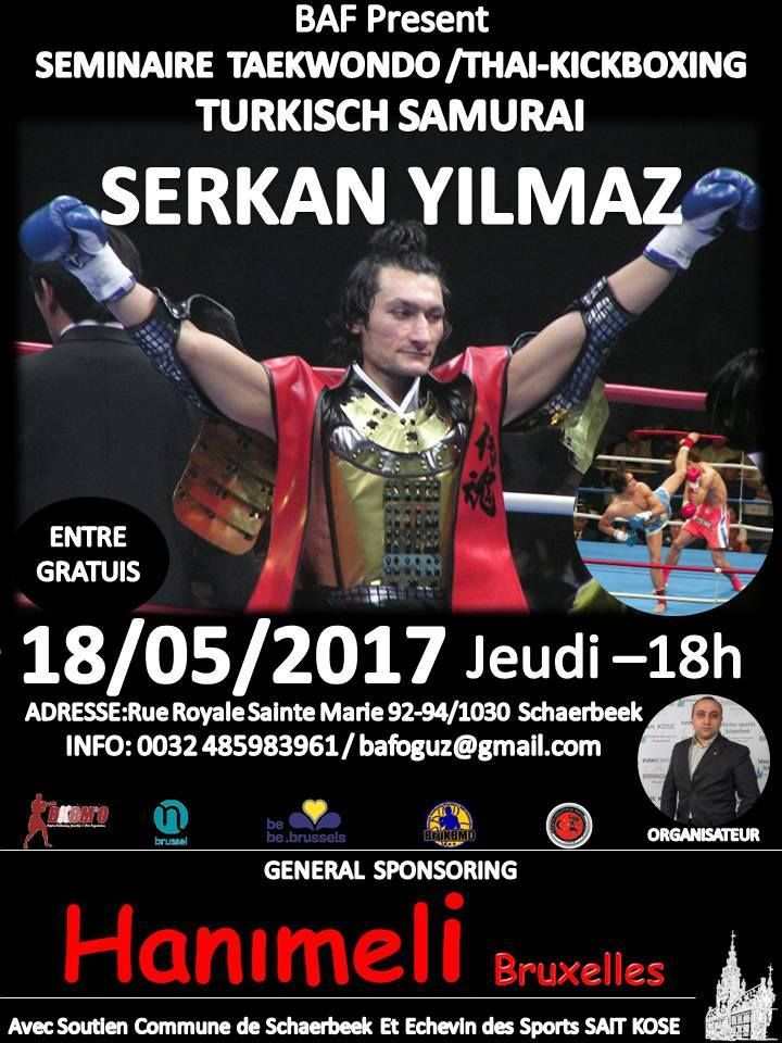 ÜNLÜ SAMURAY SERKAN YILMAZ YARIN GENÇ SPORCULARLA BULUŞACAK