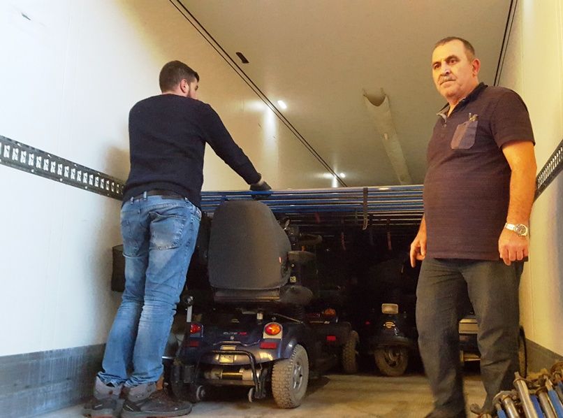 Hollandaâ€™dan Türkiye'deki  Engellilere Elektrikli Sandalye