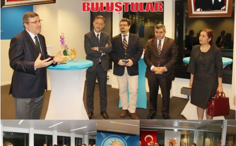 AK PARTİ BRÜKSEL TEMSİLCİLİĞİ'NDE YENİ YIL RESEPSİYONU