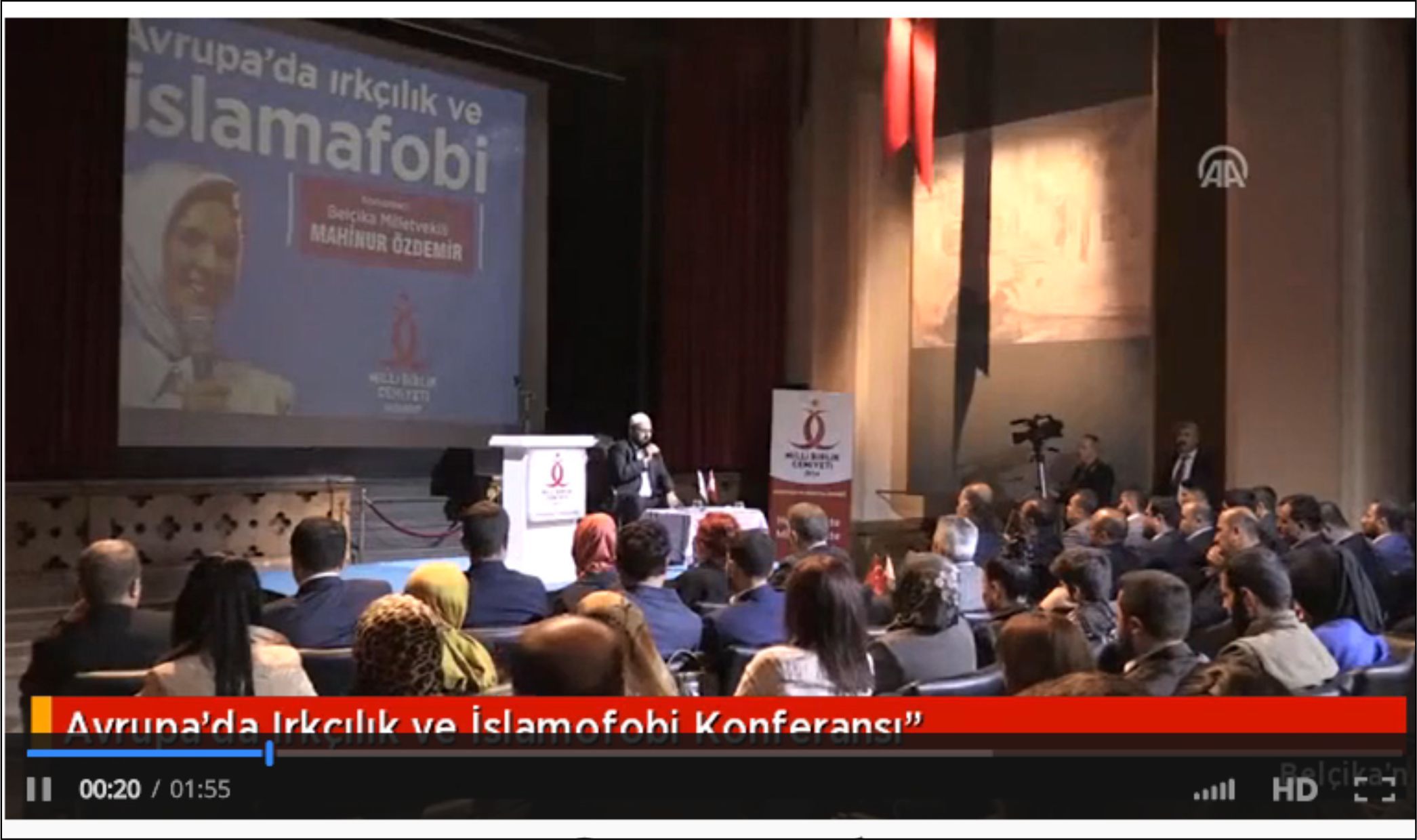 Milletvekili Özdemir, 'Avrupa'da Irkçılık ve İslamofobi Konferansı
