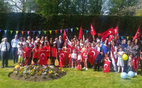 '23 NİSAN ÇOCUK BAYRAMI' ANVERS BAŞKONSOLOSLUĞUNDA COŞKUYLA KUTLANDI