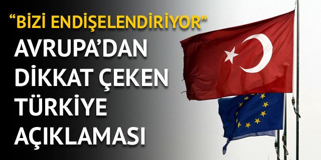 Avrupa'dan 24 Haziran seçimi uyarısı: Endişeliyiz