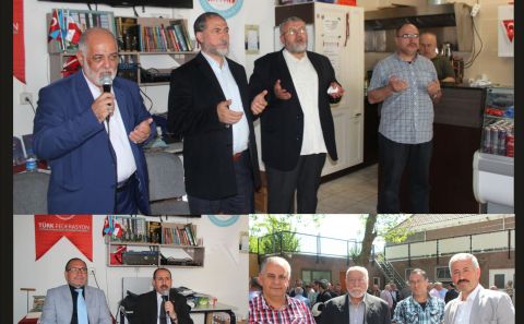 AİLESİ VE DOSTLARI DENHAAGâ€™DA HACI SAMET GÜNDOĞDUâ€™NUN KIRK YEMEĞİNDE BULUŞTU