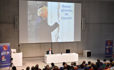 'Belçika Saadet Partisi Gençlik Kolları'ndan  'Yeni Bir Dunya Düzeni' Semineri 