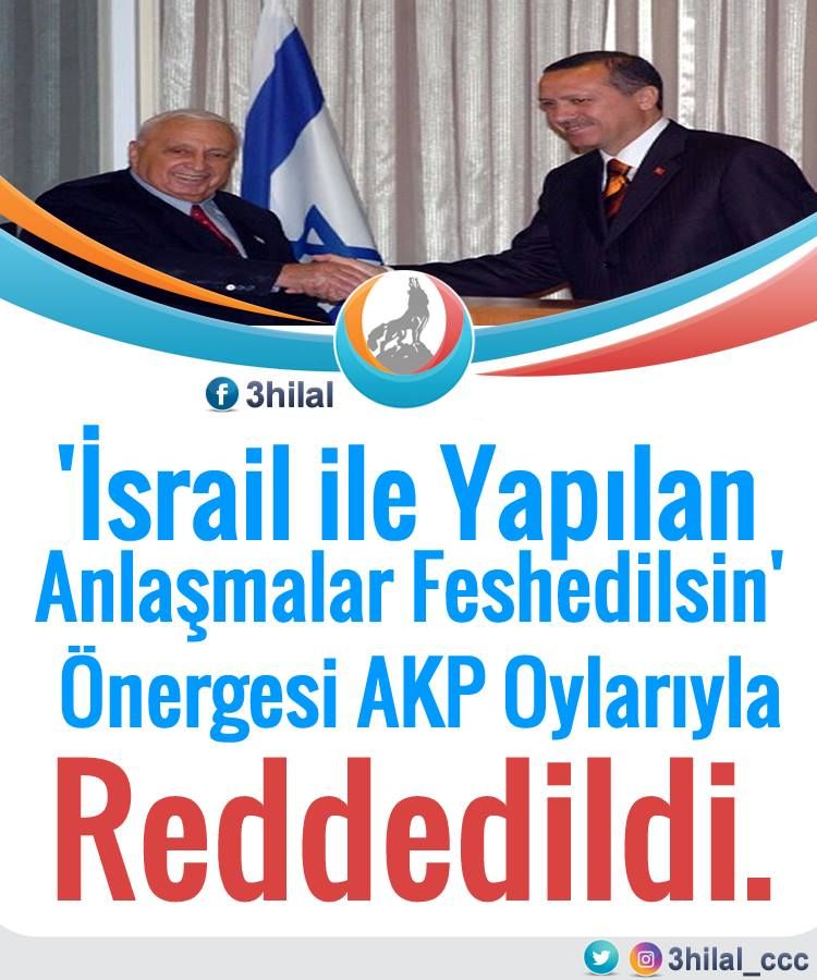 CHP'NİN 'İSRAİL İLE İLİŞKİLERİ KES' ÖNERİSİNE AKP'DEN RET. AKP