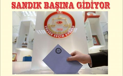 BELÇİKALI TÜRKLER BUGÜN BUGÜN SANDIK BAŞINA GİDİYOR