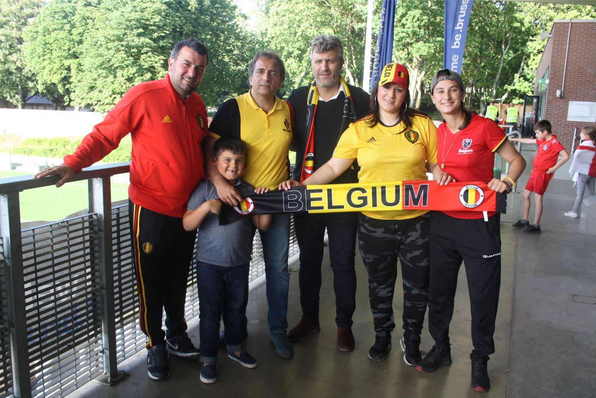 BELÇİKA PANAMA MAÇINI DEV EKRANDAN İZLEMENİN ZEVKİNİ YAŞADILAR