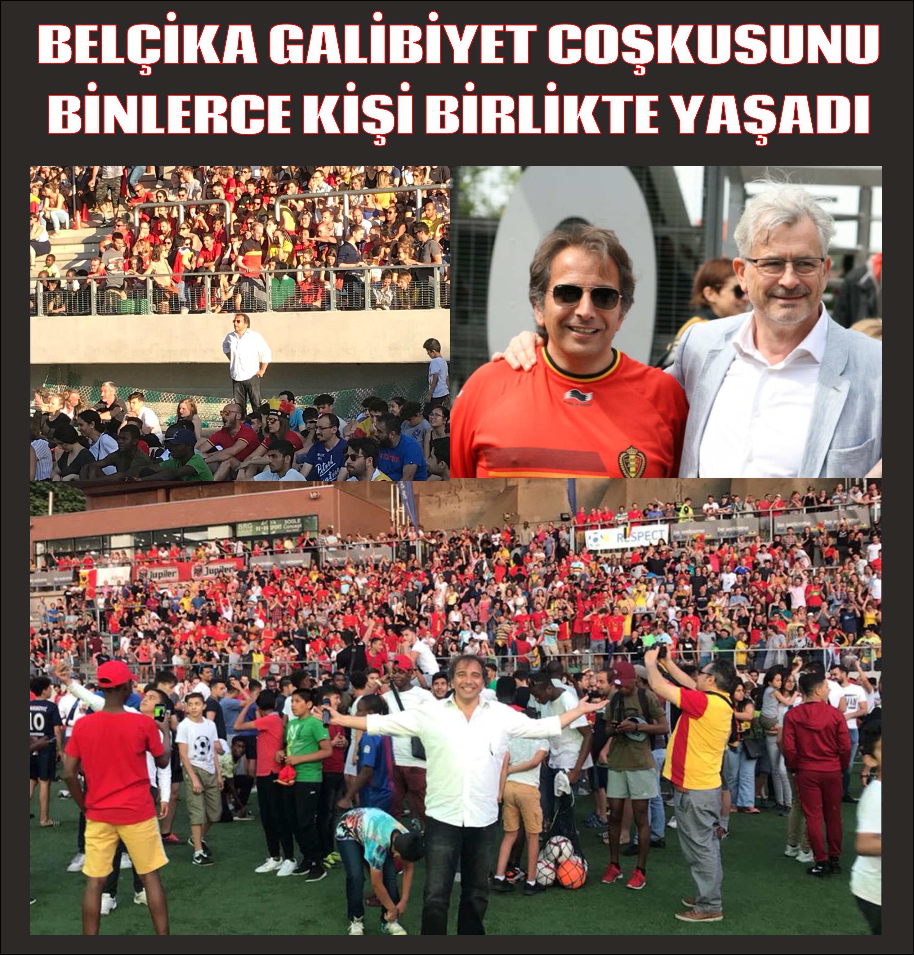 BELEDİYE BAŞKAN YARDIMCISI KÖSE BİNLERCE KİŞİYİ BELÇİKA-JAPONYA MAÇI COŞKUSUNDA BULUŞTURDU