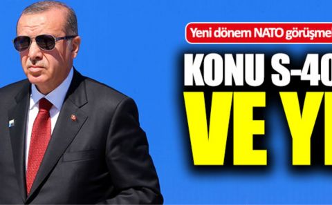 Erdoğan yeni döneme NATO görüşmeleri ile başlıyor