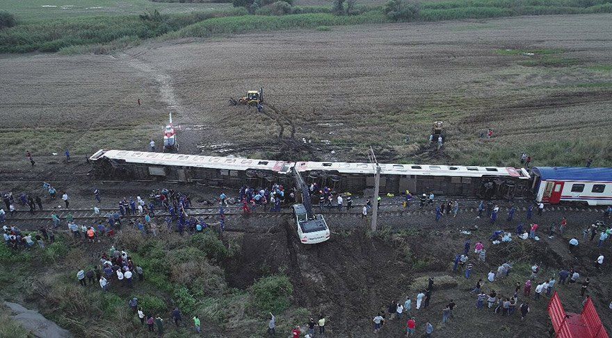 Tekirdağâ€™da tren devrildi! Hayatını kaybedenlerin sayısı 24â€™e yükseldi