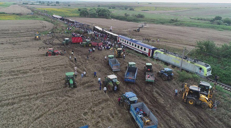 Tekirdağâ€™da tren devrildi! Hayatını kaybedenlerin sayısı 24â€™e yükseldi