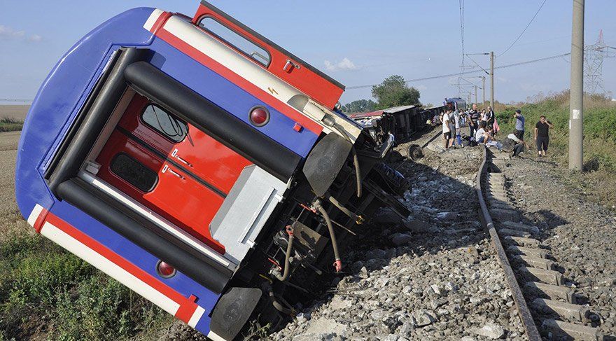 Tekirdağâ€™da tren devrildi! Hayatını kaybedenlerin sayısı 24â€™e yükseldi