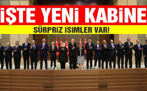 Cumhurbaşkanı Erdoğan yeni bakanları açıkladı! İşte yeni bakanlar listesi