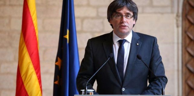 Eski Katalan Lider Puigdemont Belçika'ya Döndü 