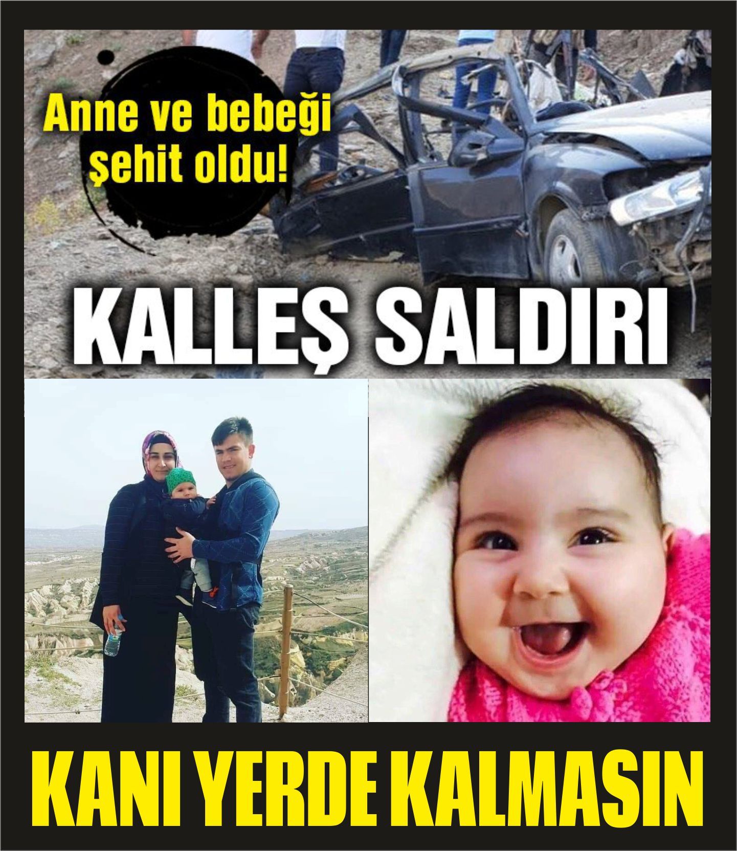 PKKâ€™lı teröristlerden asker ailesine bombalı saldırı!