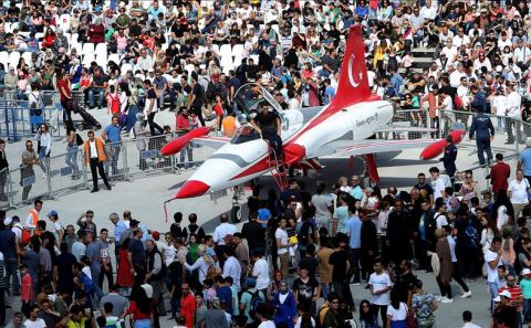 TEKNOFEST İstanbul, gösteri ve etkinliklere sahne oldu
