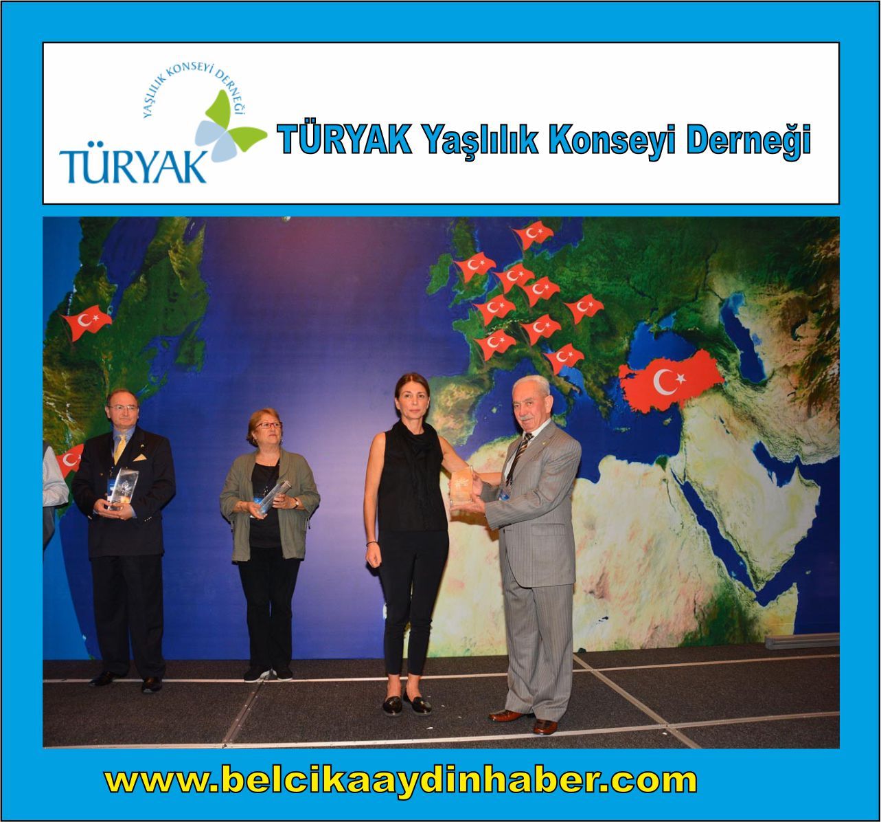 ~~BU YILKİ 'ÖRNEK KIDEMLİ VATANDAŞ' ÖDÜLÜ BELÇİKA'DAN EĞİTMEN ESER BAYSALâ€™A VERİLDİ