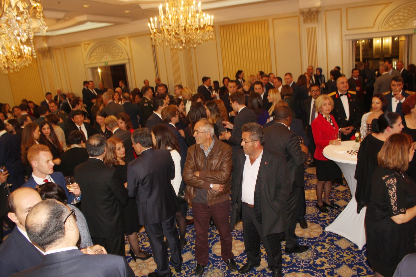 T.C. BRÜKSEL BÜYÜKELÇİLİĞİ CUMHURİYET RESEPSİYONUNA İLGİ BÜYÜKTÜ