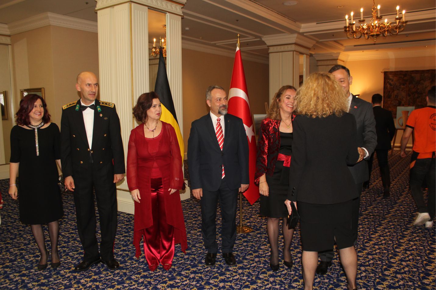 T.C. BRÜKSEL BÜYÜKELÇİLİĞİ CUMHURİYET RESEPSİYONUNA İLGİ BÜYÜKTÜ