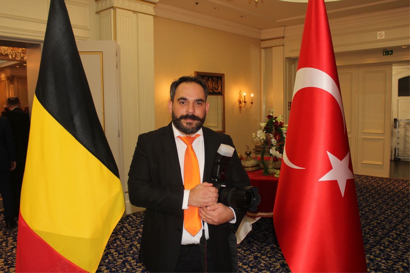 T.C. BRÜKSEL BÜYÜKELÇİLİĞİ CUMHURİYET RESEPSİYONUNA İLGİ BÜYÜKTÜ