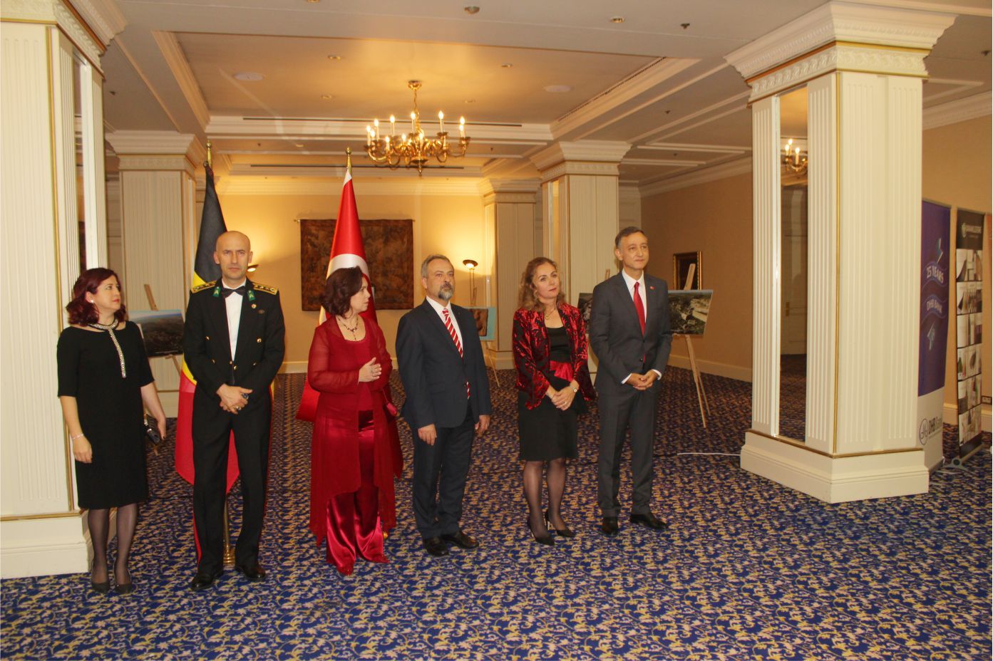 T.C. BRÜKSEL BÜYÜKELÇİLİĞİ CUMHURİYET RESEPSİYONUNA İLGİ BÜYÜKTÜ