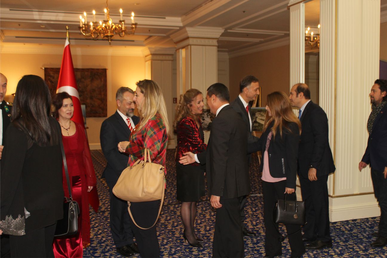 T.C. BRÜKSEL BÜYÜKELÇİLİĞİ CUMHURİYET RESEPSİYONUNA İLGİ BÜYÜKTÜ