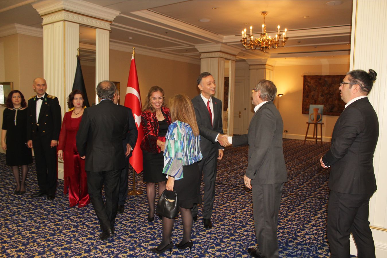 T.C. BRÜKSEL BÜYÜKELÇİLİĞİ CUMHURİYET RESEPSİYONUNA İLGİ BÜYÜKTÜ
