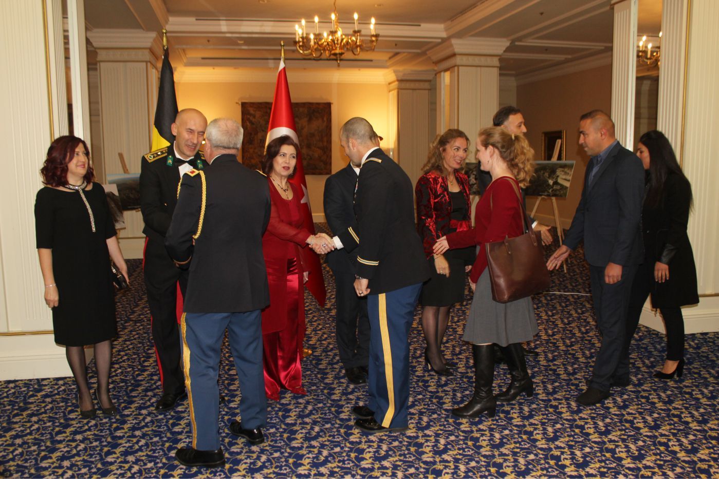 T.C. BRÜKSEL BÜYÜKELÇİLİĞİ CUMHURİYET RESEPSİYONUNA İLGİ BÜYÜKTÜ