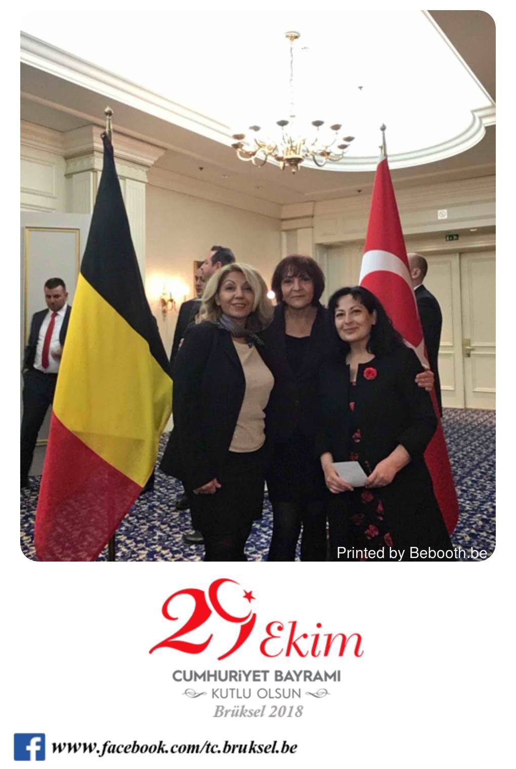 T.C. BRÜKSEL BÜYÜKELÇİLİĞİ CUMHURİYET RESEPSİYONUNA İLGİ BÜYÜKTÜ