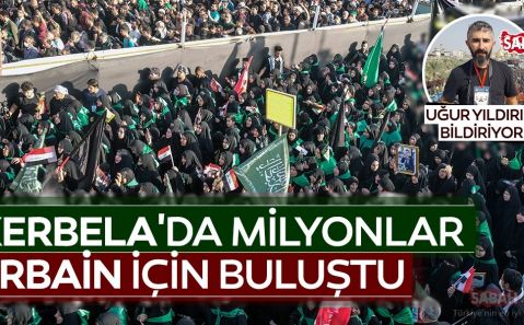 Kerbela'da milyonlar 'Erbain' için buluştu