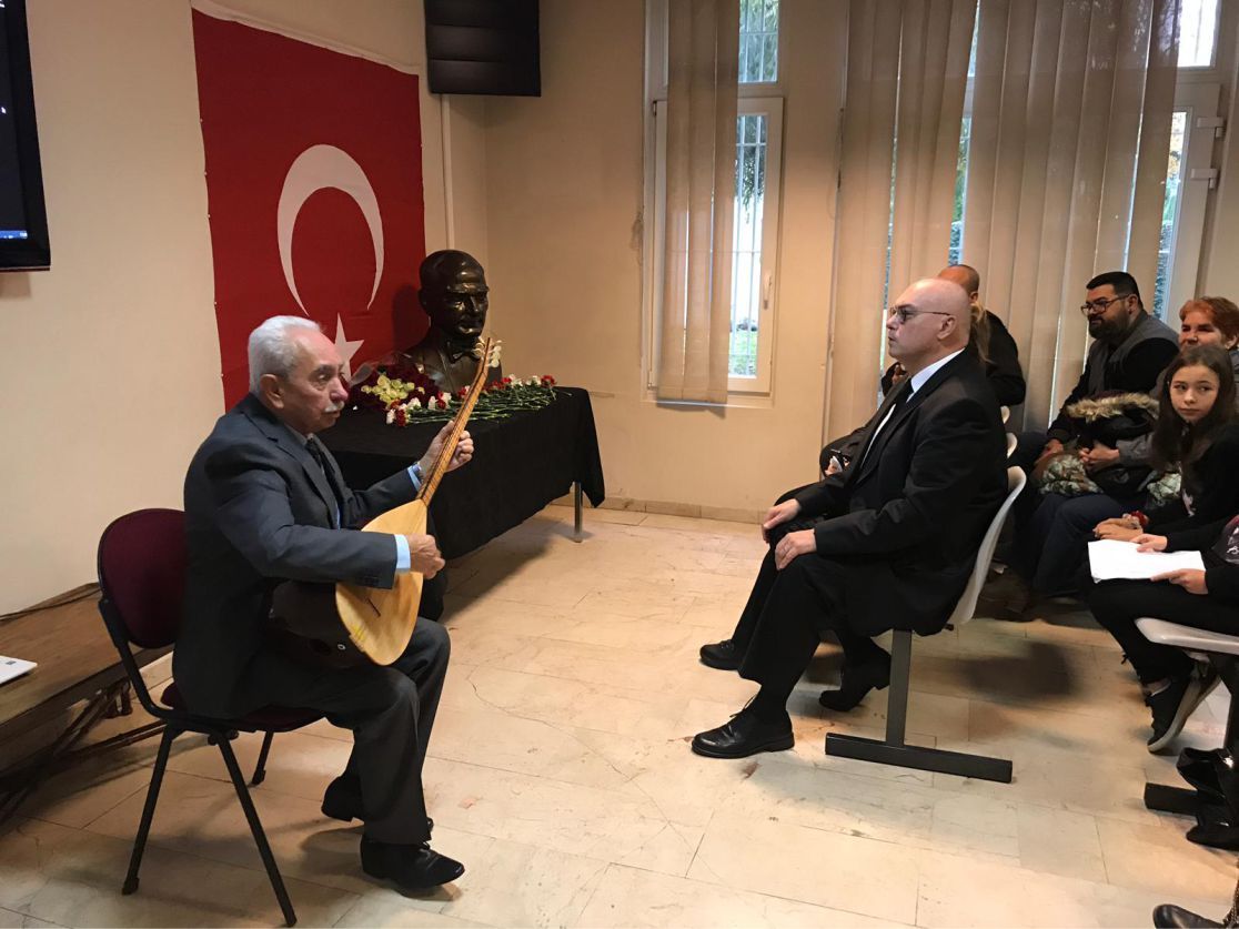 MİLLİ LİDER ATATÜRK T.C. ANVERS BAŞKONSOLOSLUĞUNDA ANILDI