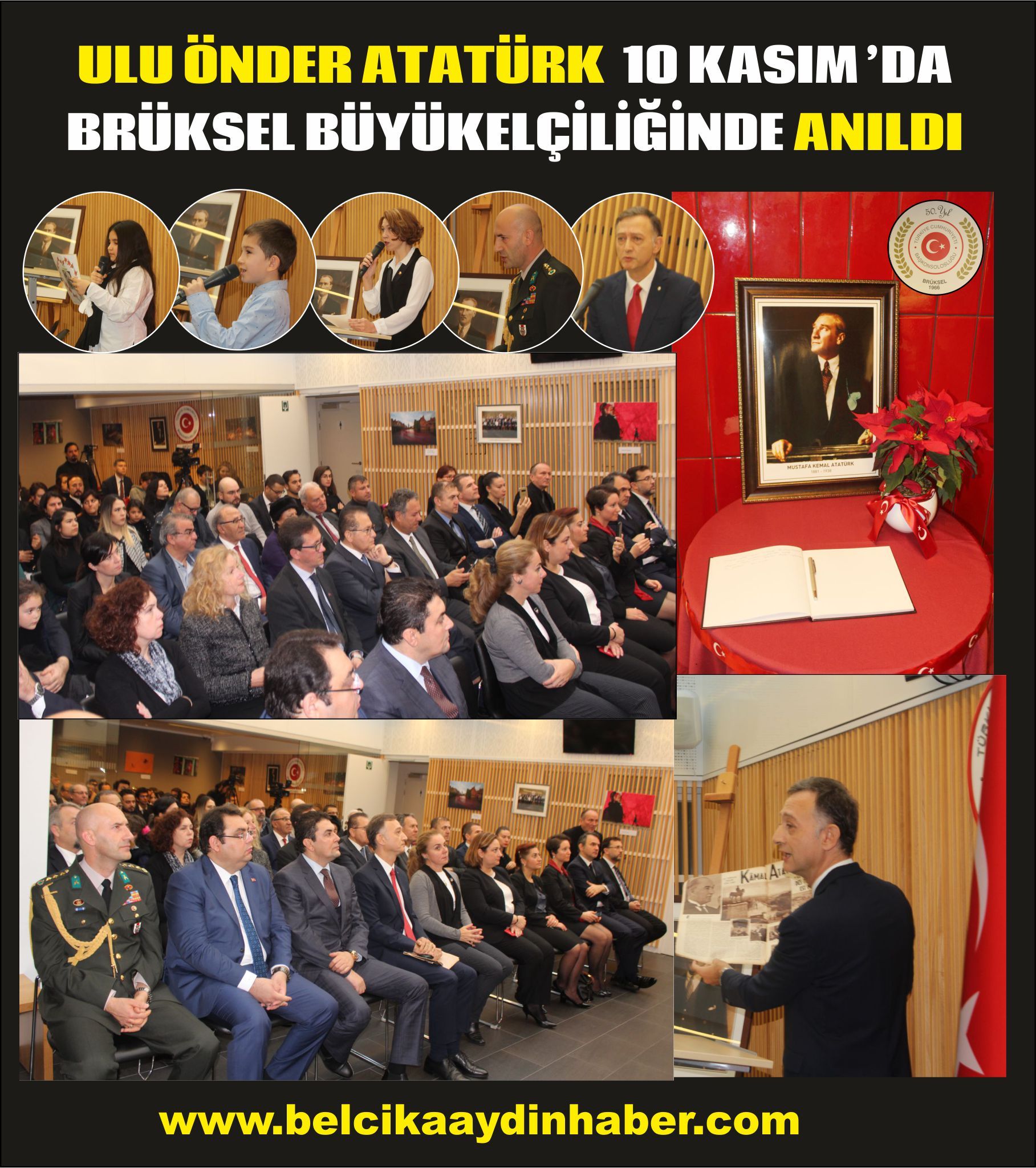 BÜYÜKELÇİ GÜMRÜKÇÜ: “ATATÜRK, AYDINLIK BİR IŞIKTIR ÇOCUKLARIMIZA ONU ANLATMALI VE TANITMALIYIZâ€