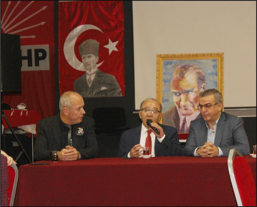 ATATÜRK CHP BELÇİKA BİRLİĞİNDE ANILDI GAZETECİ FİKRET BİLA, SEMPOZYUMA KATILDI