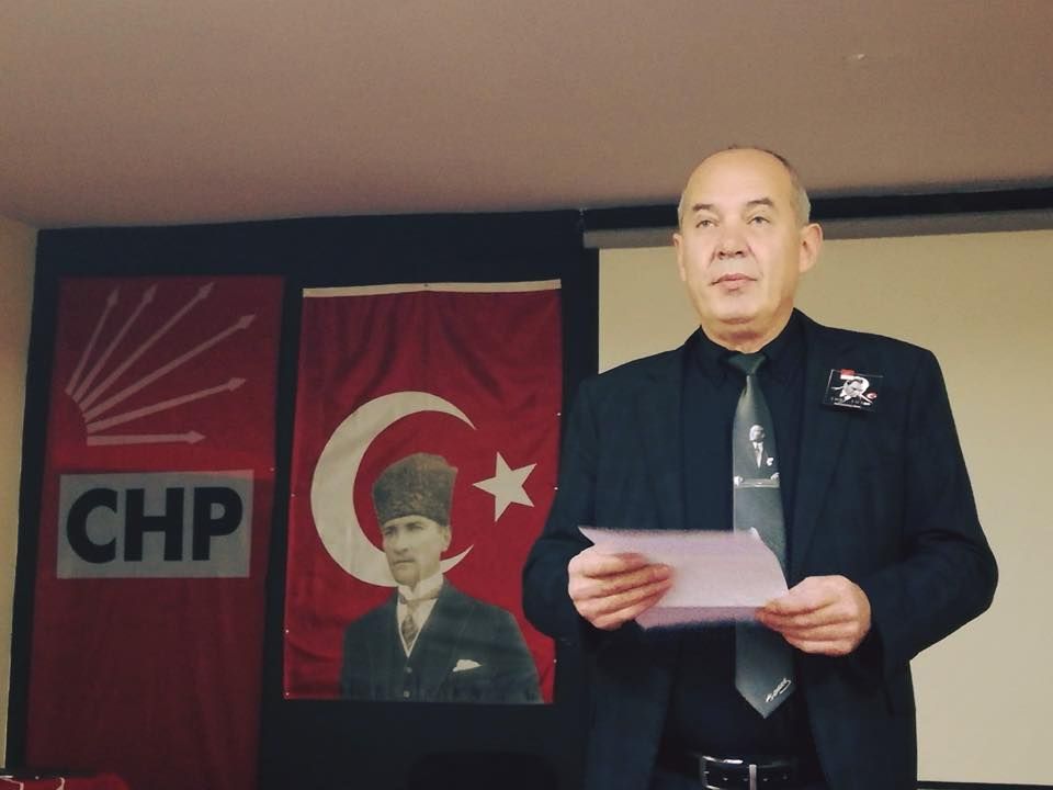 ATATÜRK CHP BELÇİKA BİRLİĞİNDE ANILDI GAZETECİ FİKRET BİLA, SEMPOZYUMA KATILDI