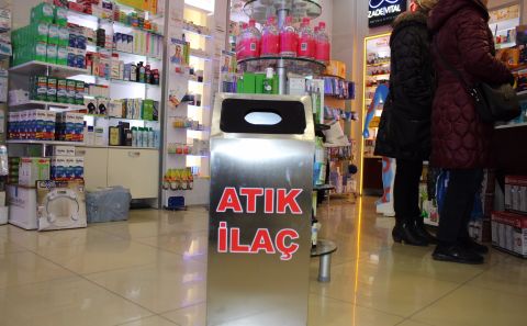 TÜRKİYE'DE ÖRNEK BİR UYGULAMA 'ATIK İLAÇLAR TOPLANIYOR'