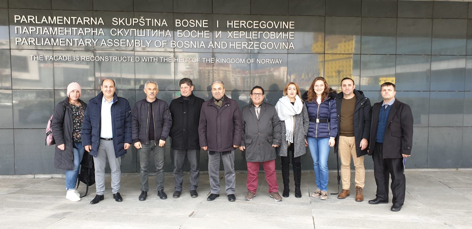 TÜRK DERNEKLER BİRLİĞİ-UTV EKİ Bİ BOSNA-HERSEK’TE RESMİ TEMASLARDA BULUNDU.