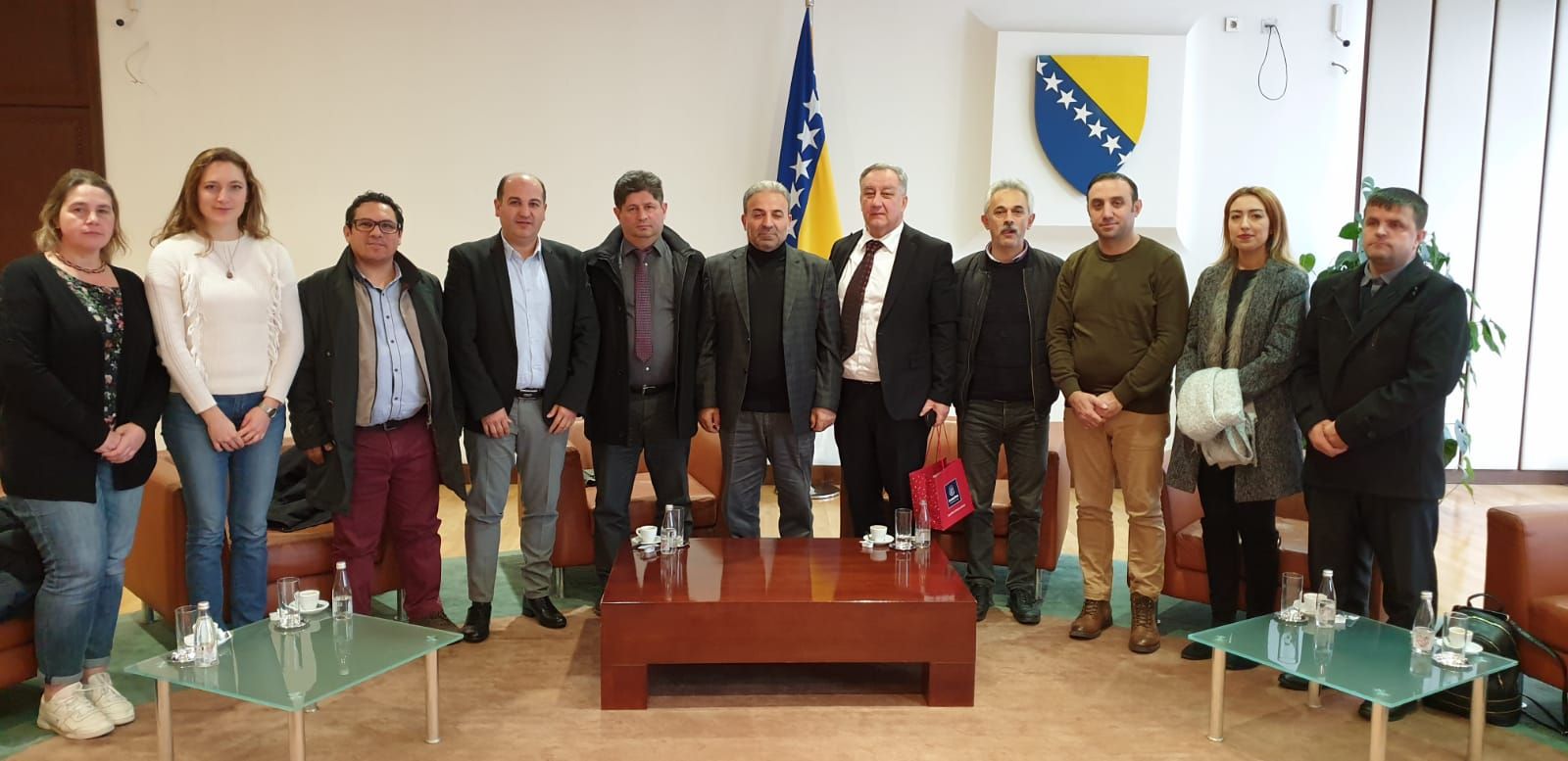 TÜRK DERNEKLER BİRLİĞİ-UTV EKİ Bİ BOSNA-HERSEK’TE RESMİ TEMASLARDA BULUNDU.