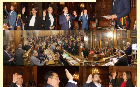 SCHAERBEEK BELEDİYE MECLİSİNDE COŞKULU VE DUYGULU YEMİN TÖRENİ