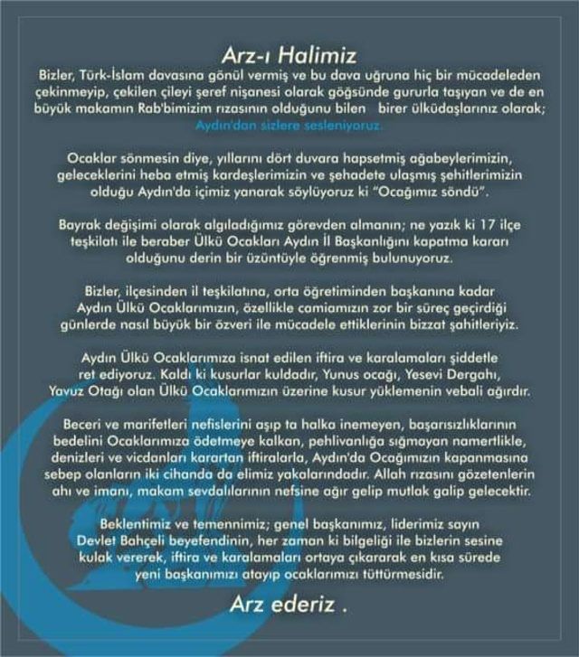 Ülkü Ocakları'nda deprem! Bahçeli tüm yönetimi görevden aldı