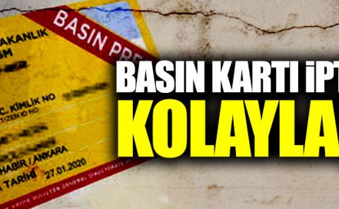 Basın kartı yeni yönetmeliği belli oldu