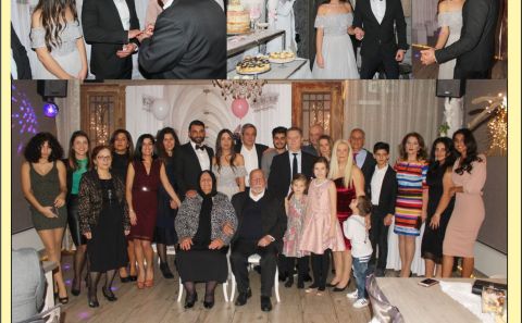 TUĞÇE İLE YAKUT NİŞANLANMANIN SEVİNCİNİ YAŞADILAR